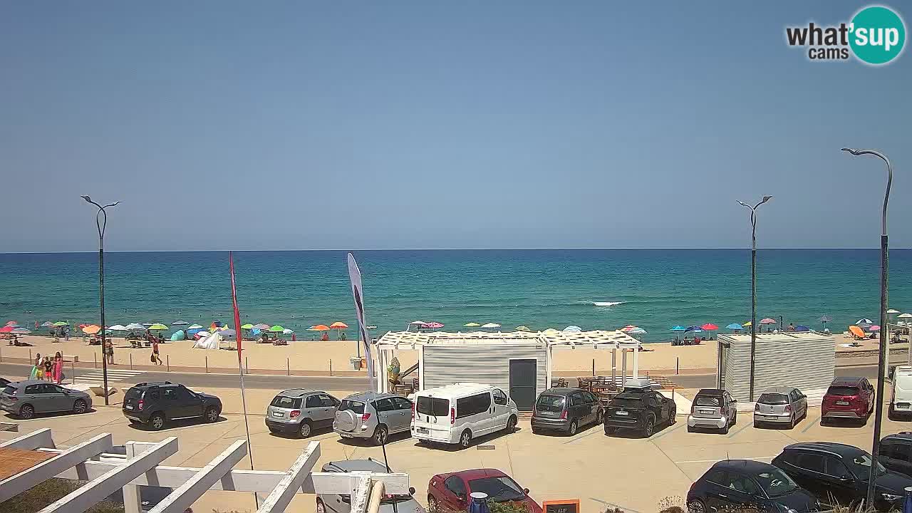 V ŽIVO Spletna kamera plaža Badesi Li Junchi – turizem na Sardiniji Italija