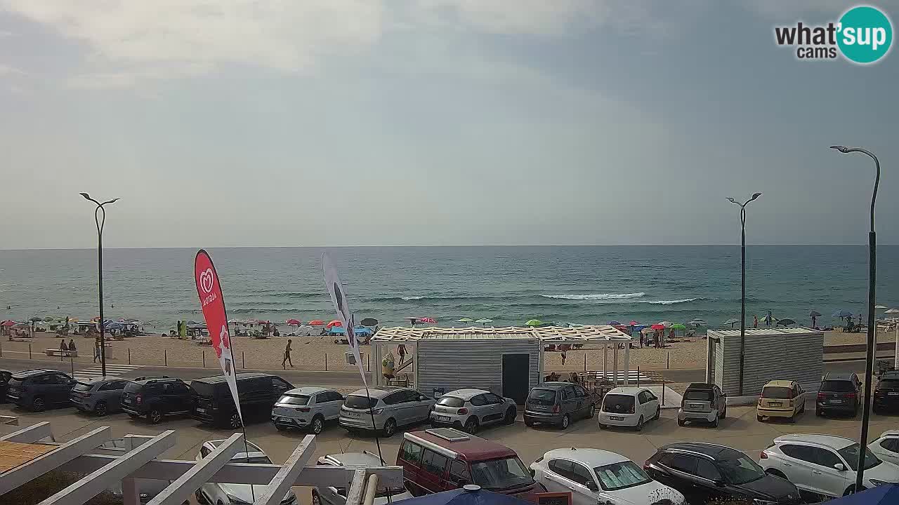 V ŽIVO Spletna kamera plaža Badesi Li Junchi – turizem na Sardiniji Italija