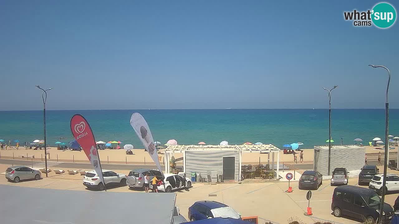UŽIVO Webcam plaža Badesi Li Junchi – turizam na Sardiniji Italija