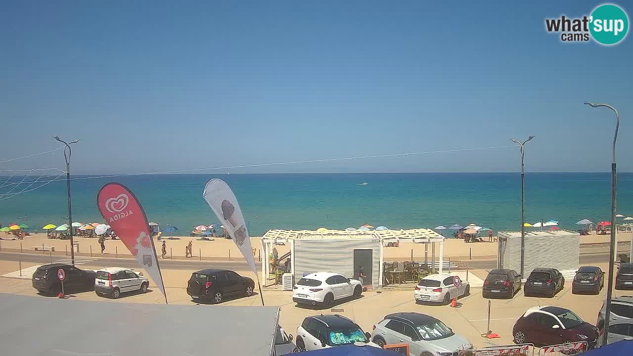 LIVE Webcam spiaggia Badesi Li Junchi – Sardegna turismo Italia