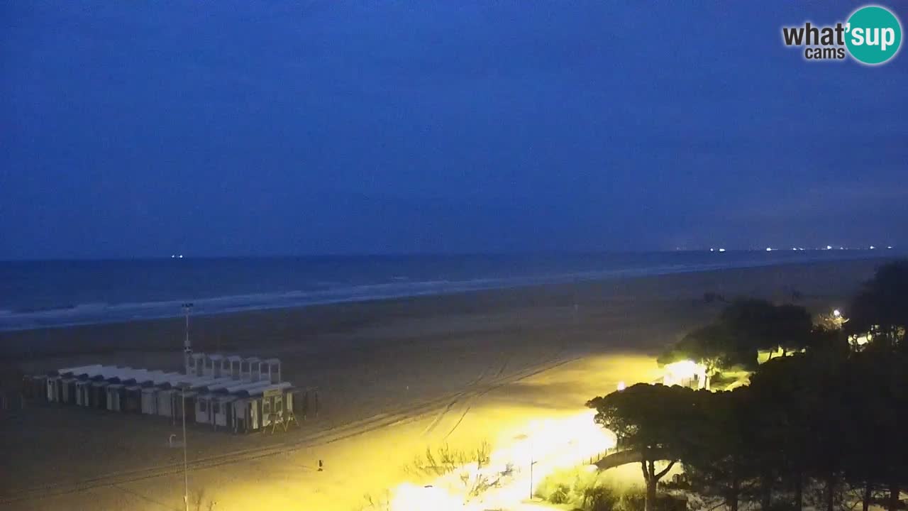 immagine della webcam nei dintorni di Crepaldo: webcam Bibione Pineda