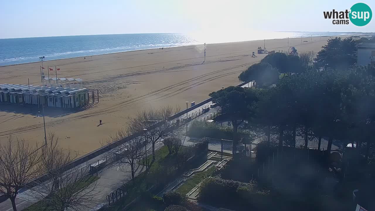 immagine della webcam nei dintorni di Crepaldo: webcam Bibione Pineda