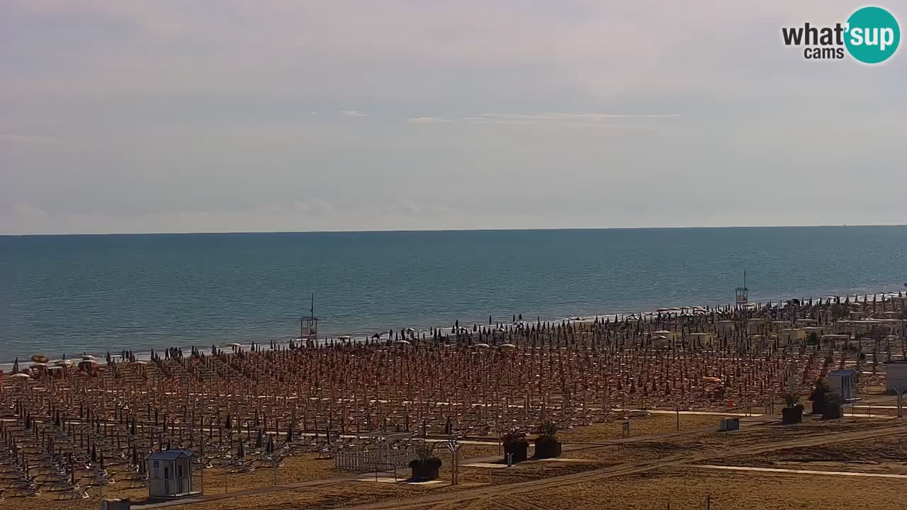 Live Webcam Bibione beach – view from Ashanti ApartHotel