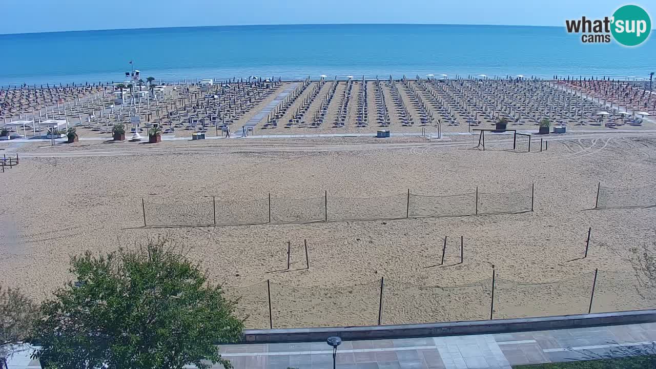 Live Webcam Bibione Strand – Blick vom Ashanti ApartHotel