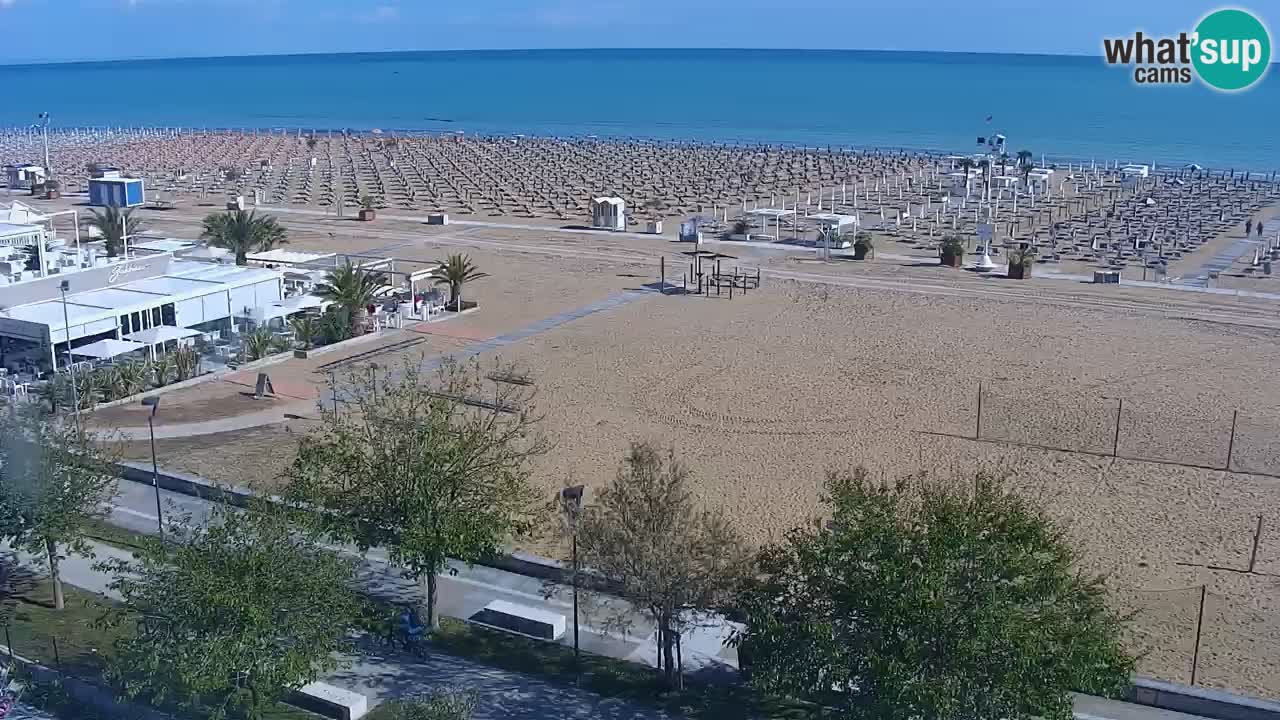 Live Webcam Bibione spiaggia – vista dall’Ashanti ApartHotel