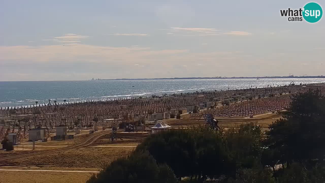 Live Webcam Bibione spiaggia – vista dall’Ashanti ApartHotel