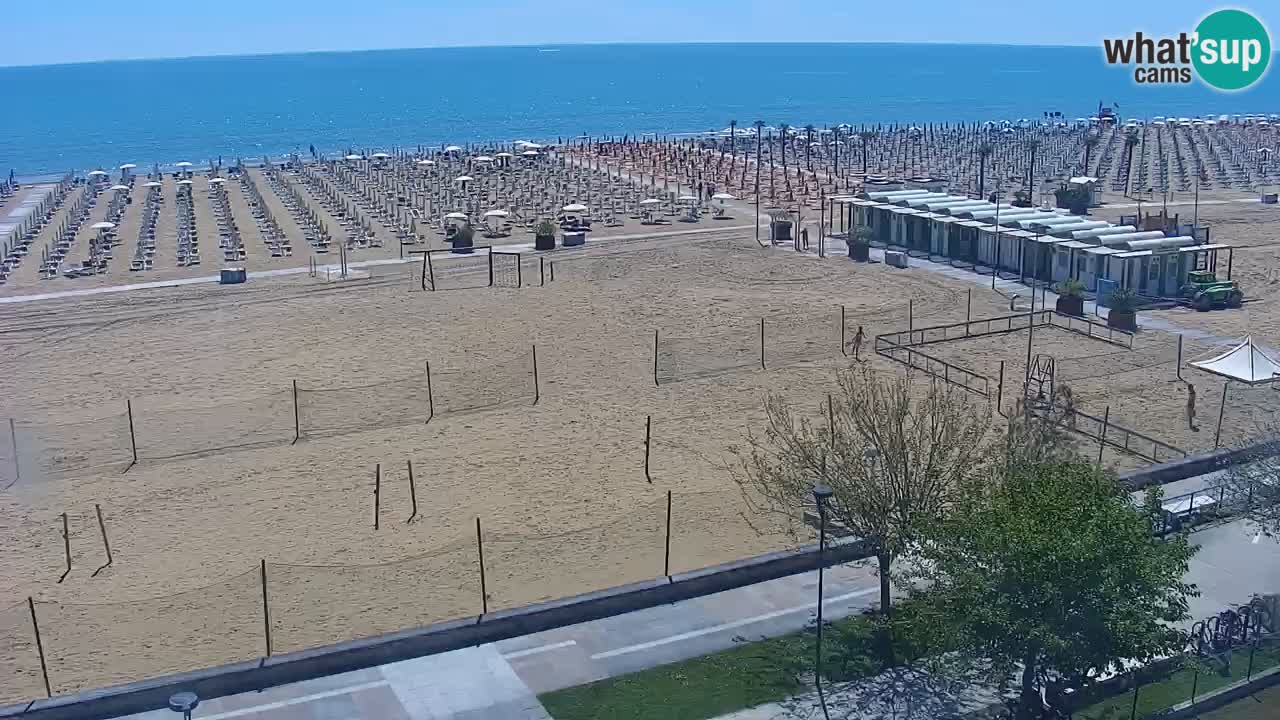 Live Webcam Bibione Strand – Blick vom Ashanti ApartHotel