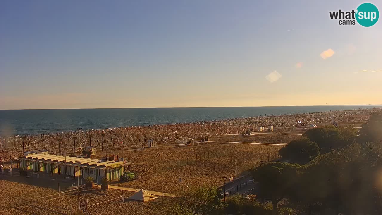 Live Webcam Bibione beach – view from Ashanti ApartHotel