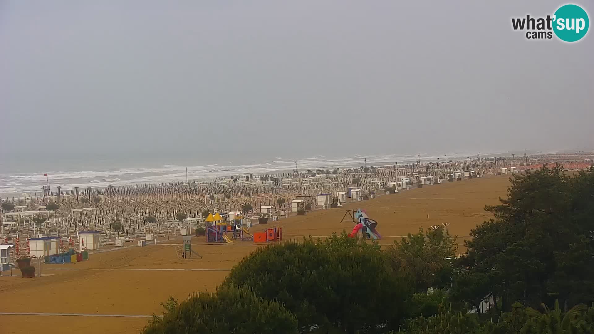 Live Webcam Bibione beach – view from Ashanti ApartHotel