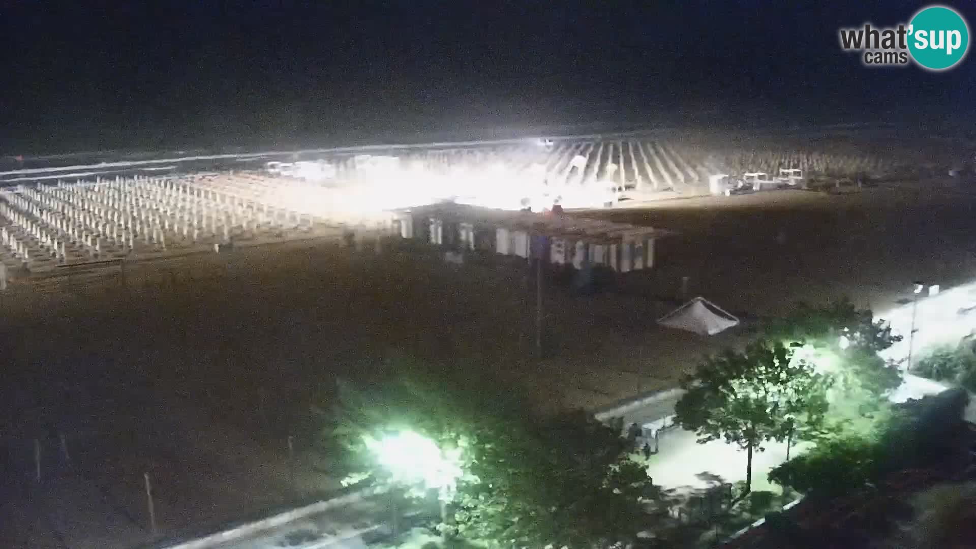 Webcam en direct plage de Bibione – vue depuis Ashanti ApartHotel