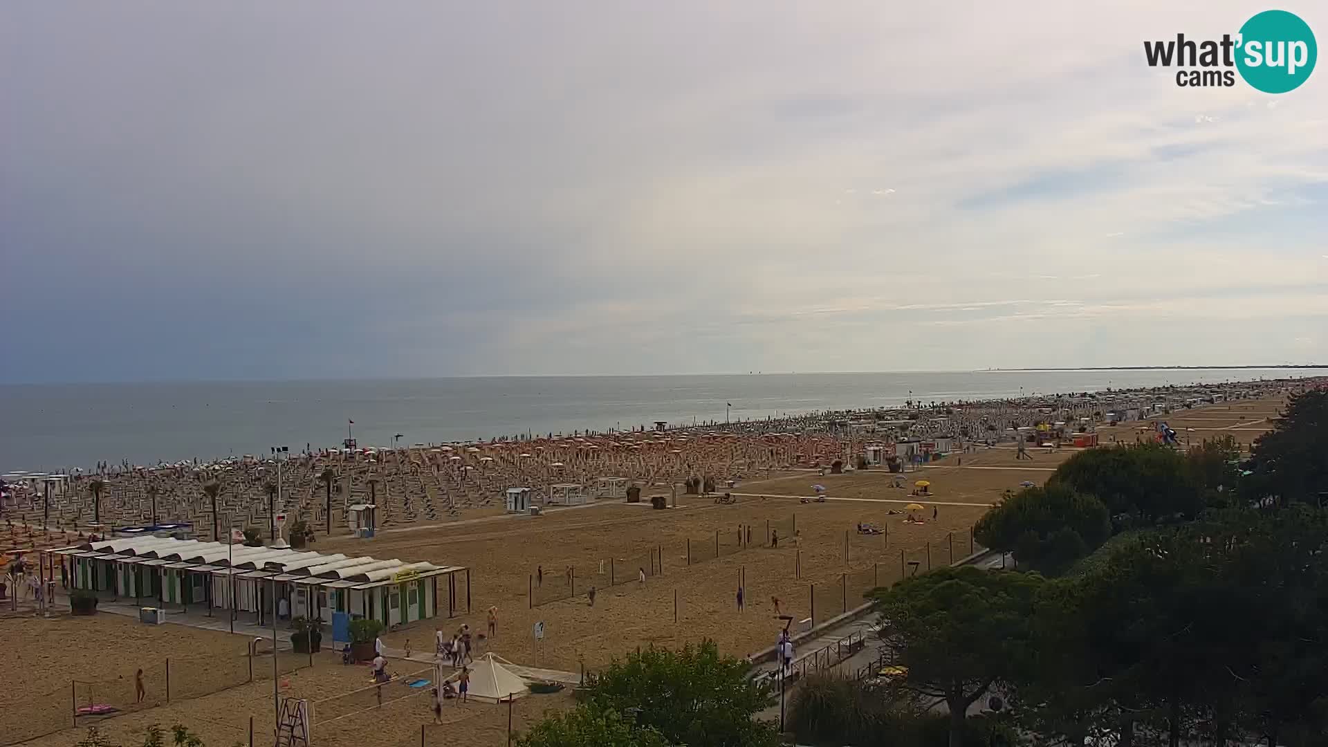 Live Webcam Bibione spiaggia – vista dall’Ashanti ApartHotel