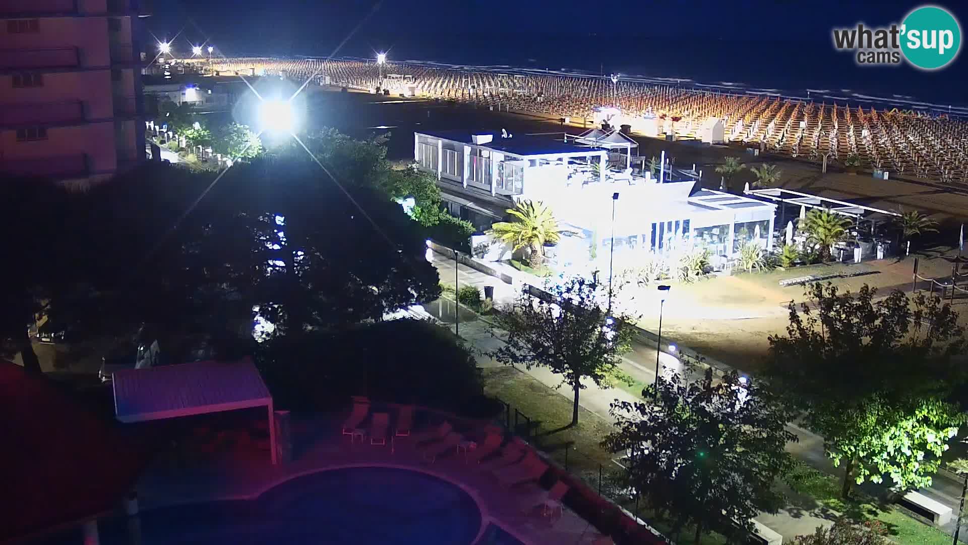 Live Webcam Bibione Strand – Blick vom Ashanti ApartHotel