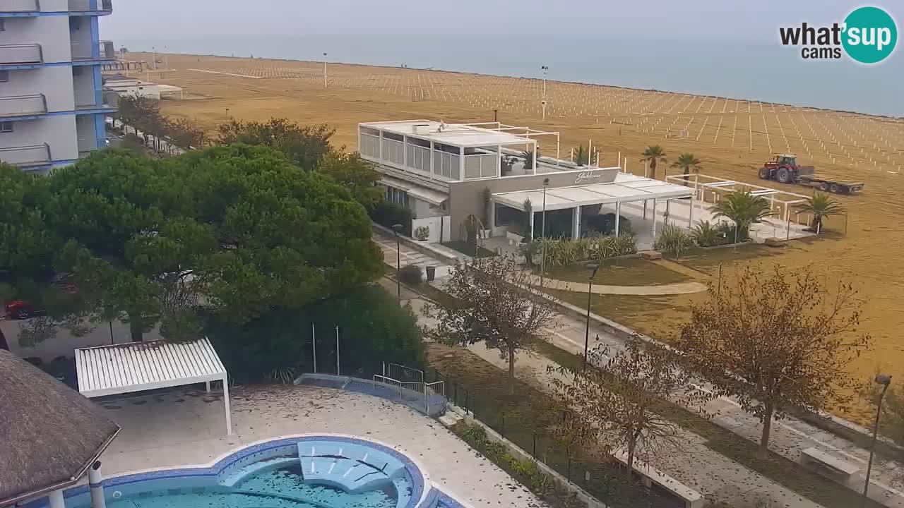 Live Webcam Bibione Strand – Blick vom Ashanti ApartHotel