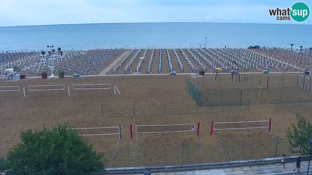 Webcam en vivo playa Bibione – vista desde Ashanti ApartHotel