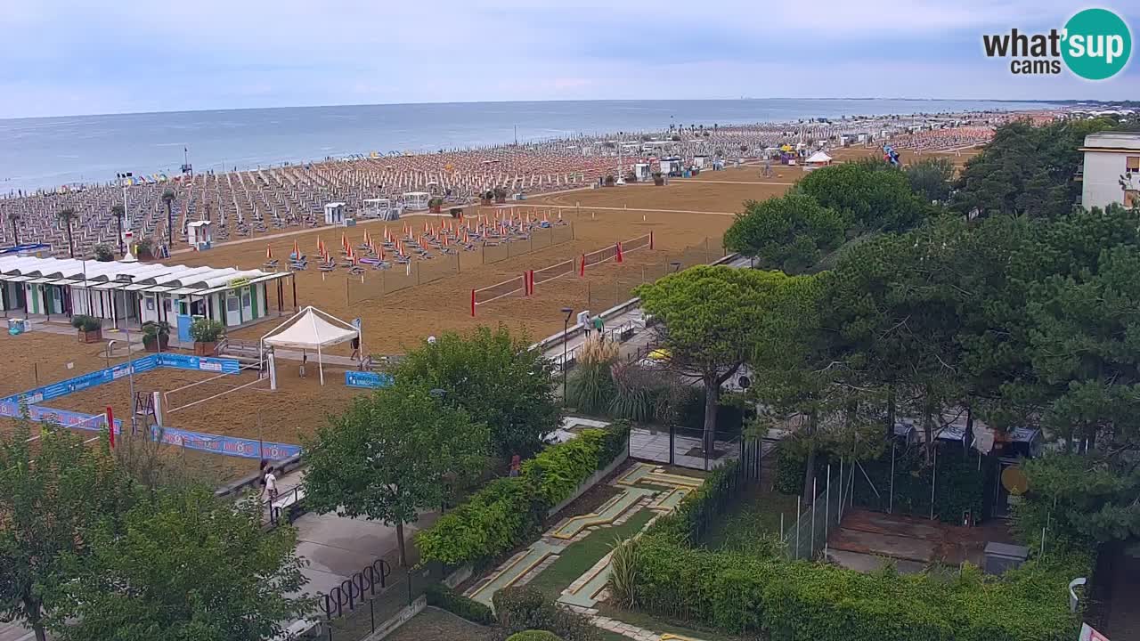 Live Webcam Bibione Strand – Blick vom Ashanti ApartHotel