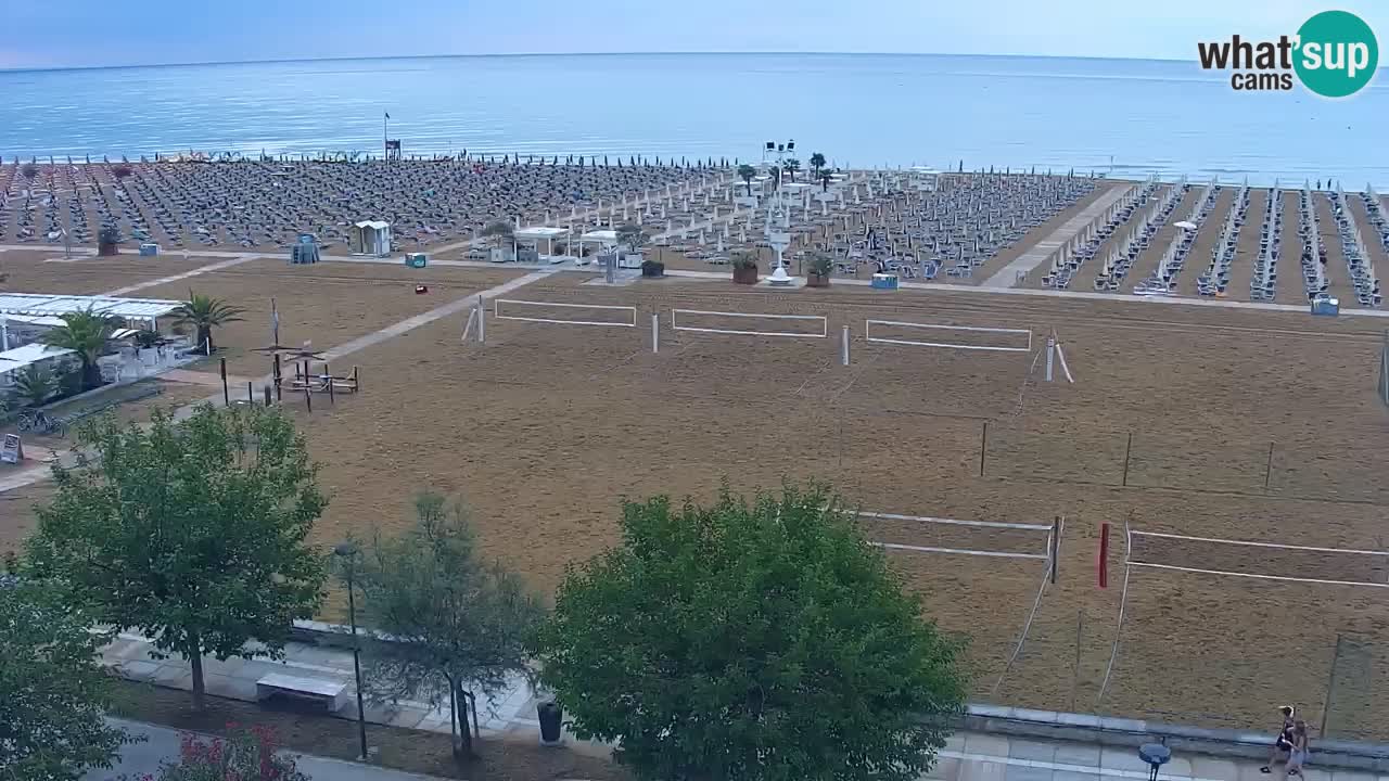 Live Webcam Bibione spiaggia – vista dall’Ashanti ApartHotel