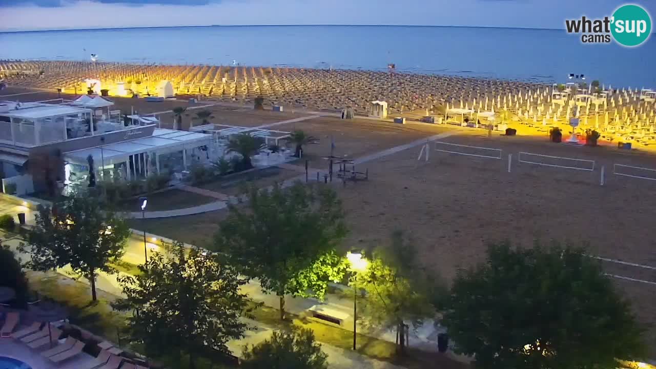 Live Webcam Bibione Strand – Blick vom Ashanti ApartHotel