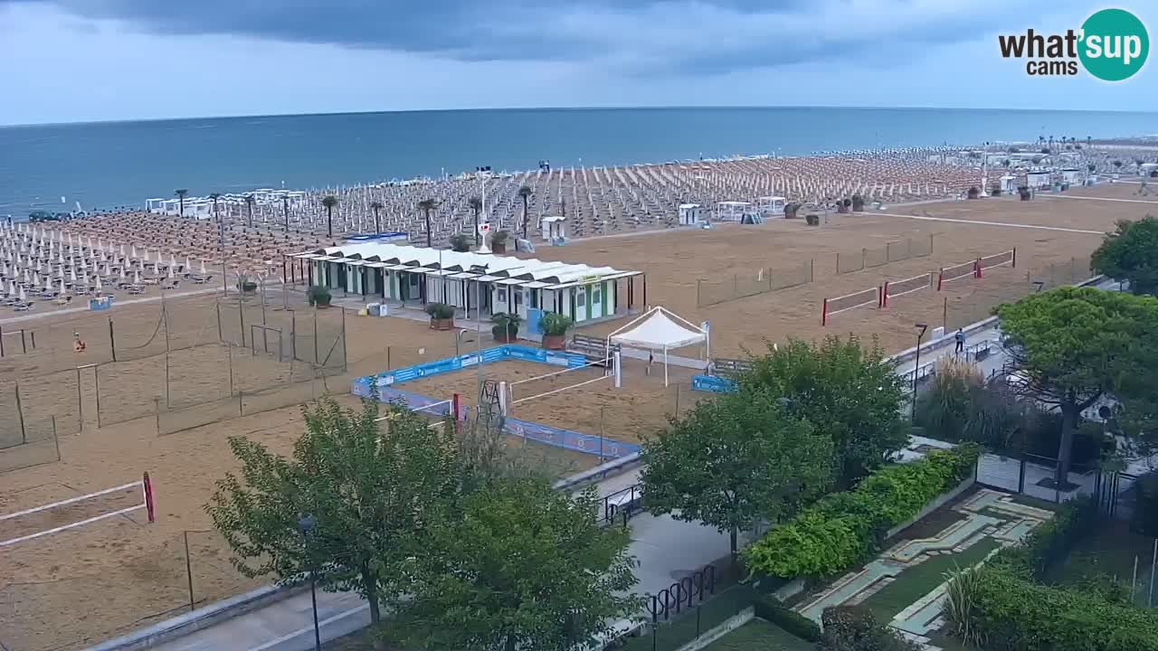 Live Webcam Bibione Strand – Blick vom Ashanti ApartHotel