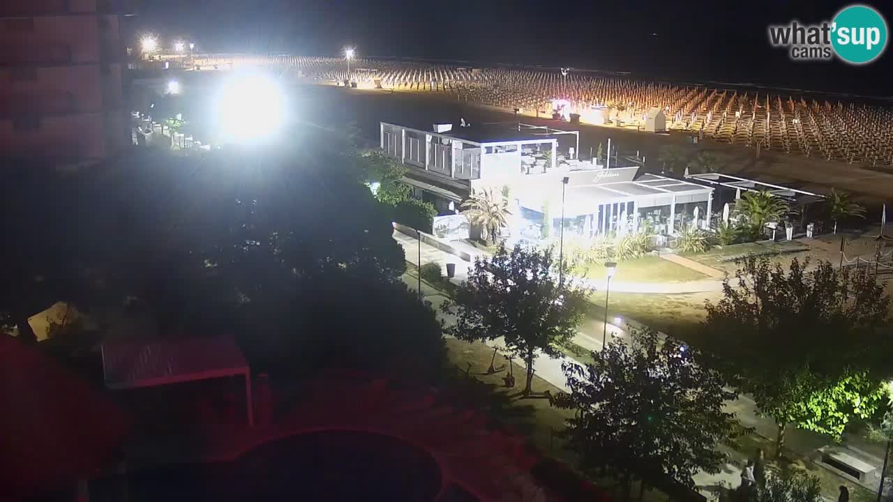 Live Webcam Bibione Strand – Blick vom Ashanti ApartHotel