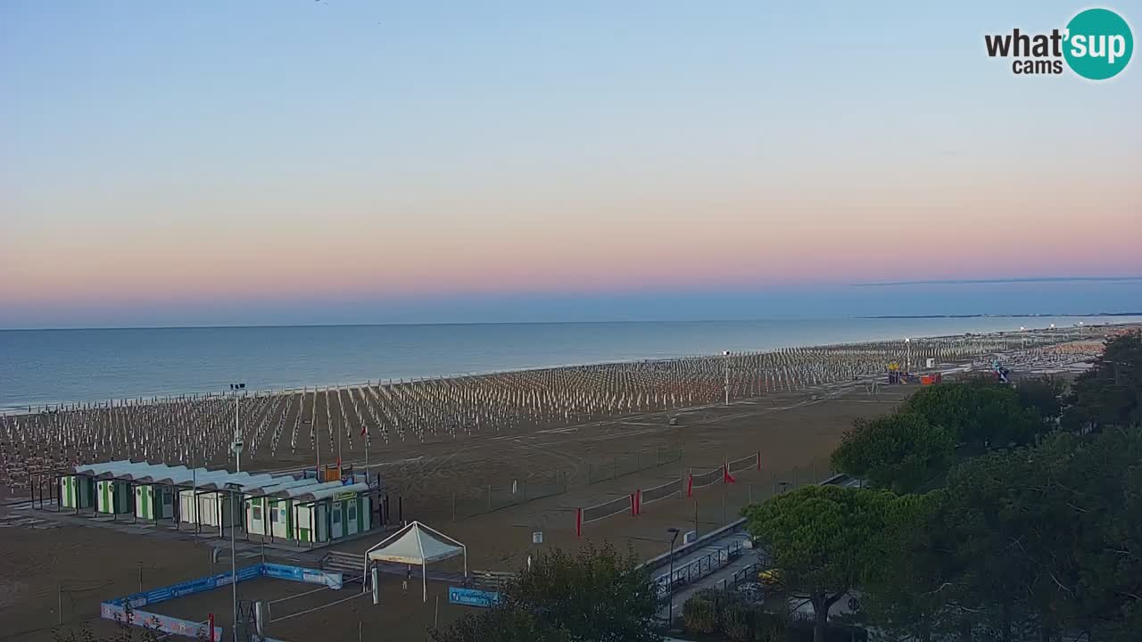 Live Webcam Bibione spiaggia – vista dall’Ashanti ApartHotel