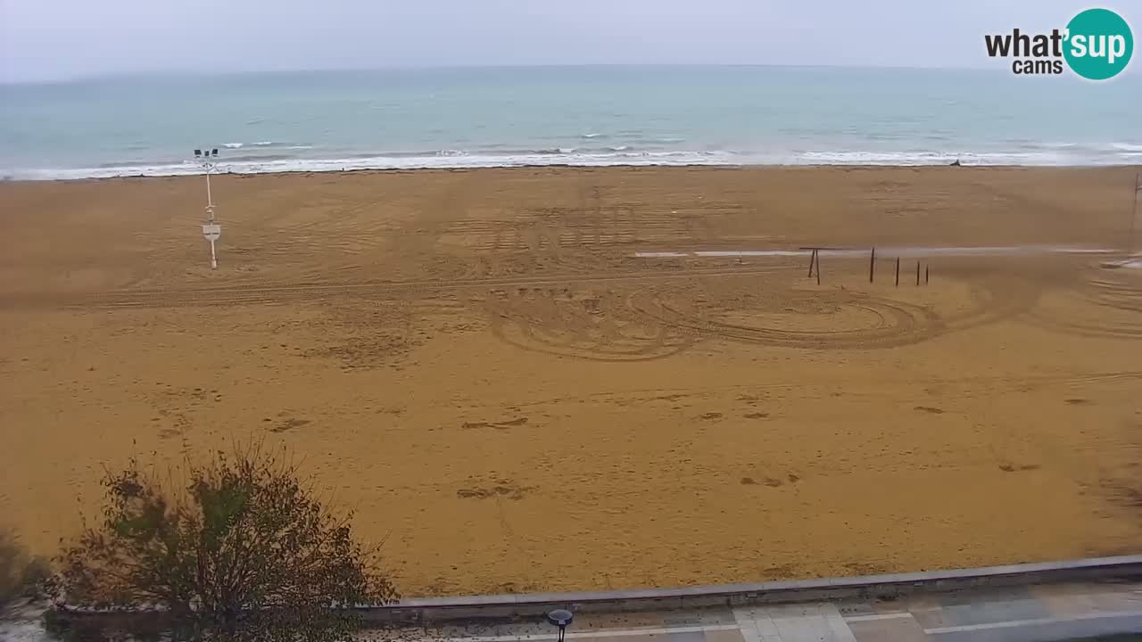 Web kamera Bibione plaža – pogled sa Ashanti ApartHotela