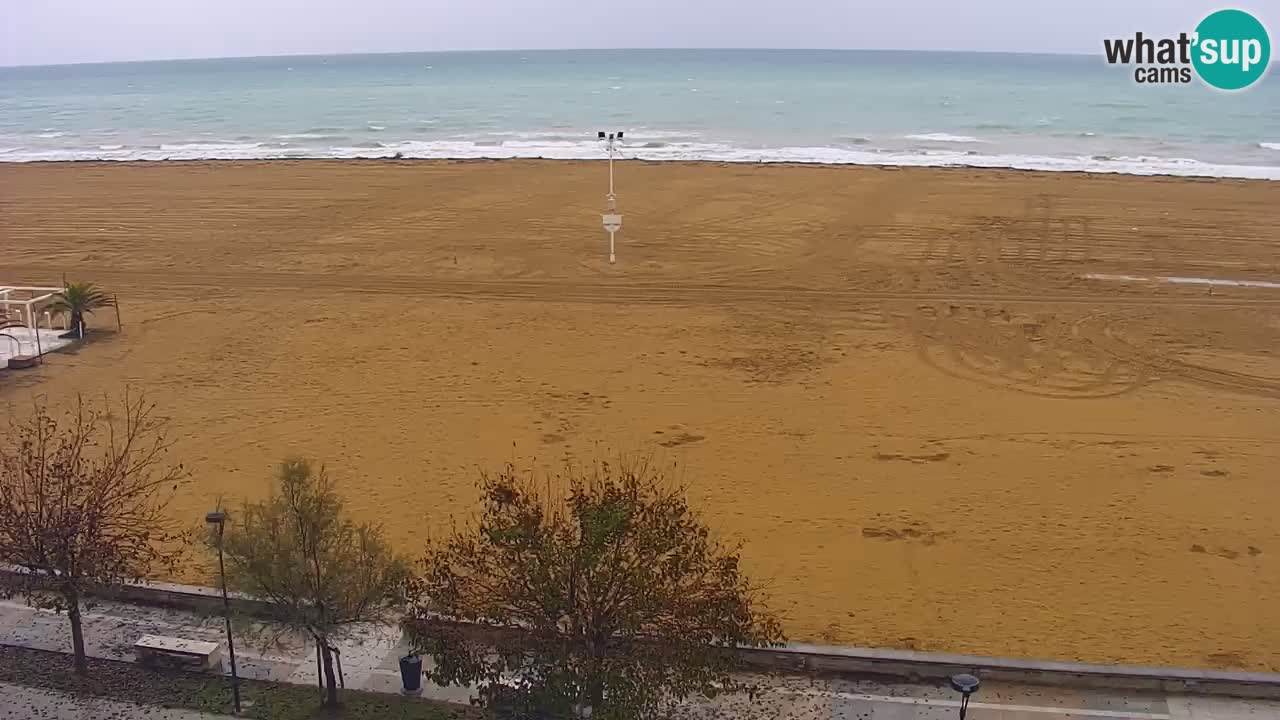 Webcam en direct plage de Bibione – vue depuis Ashanti ApartHotel