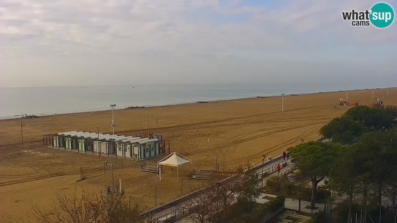 Live Webcam Bibione beach – view from Ashanti ApartHotel