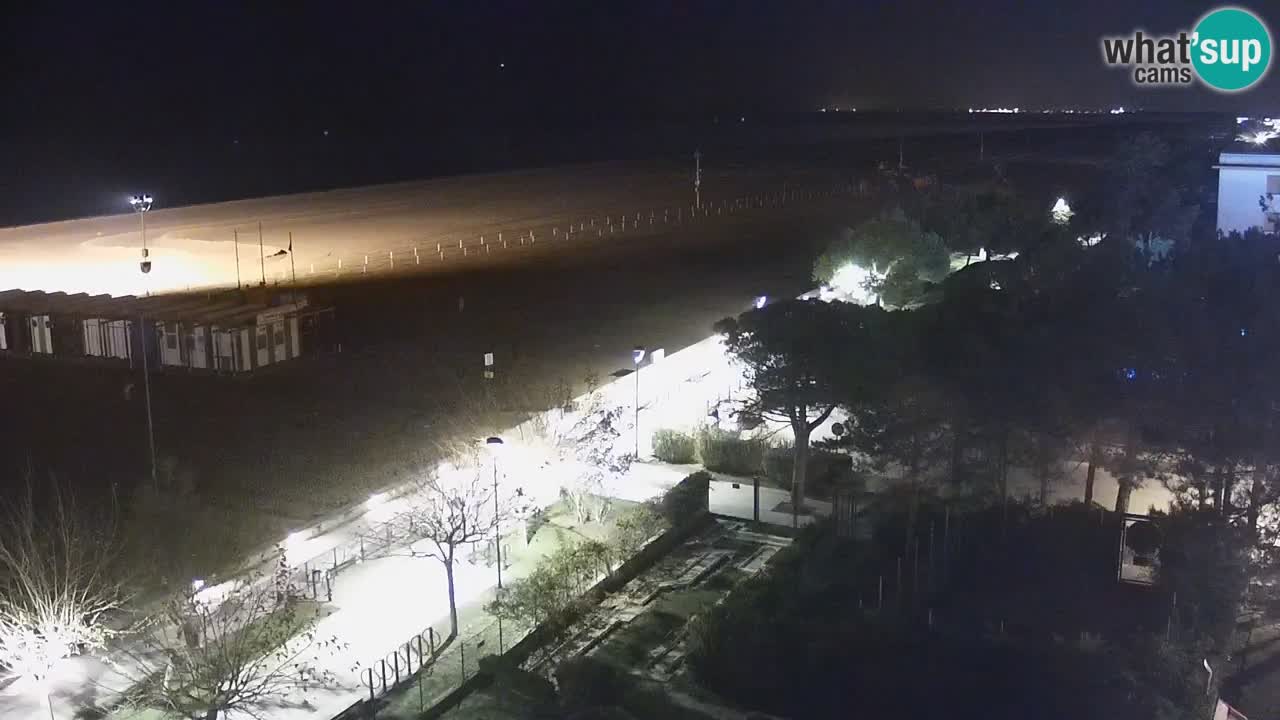 Live Webcam Bibione beach – view from Ashanti ApartHotel