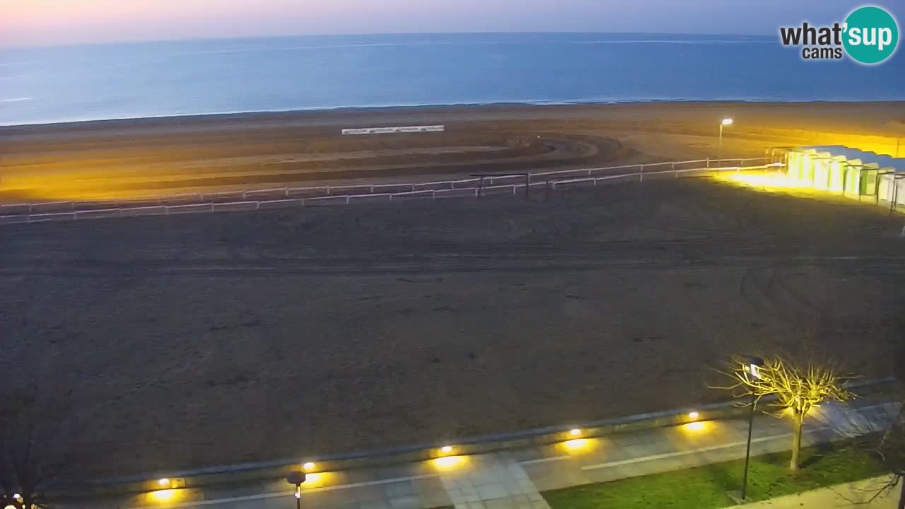 Webcam en vivo playa Bibione – vista desde Ashanti ApartHotel