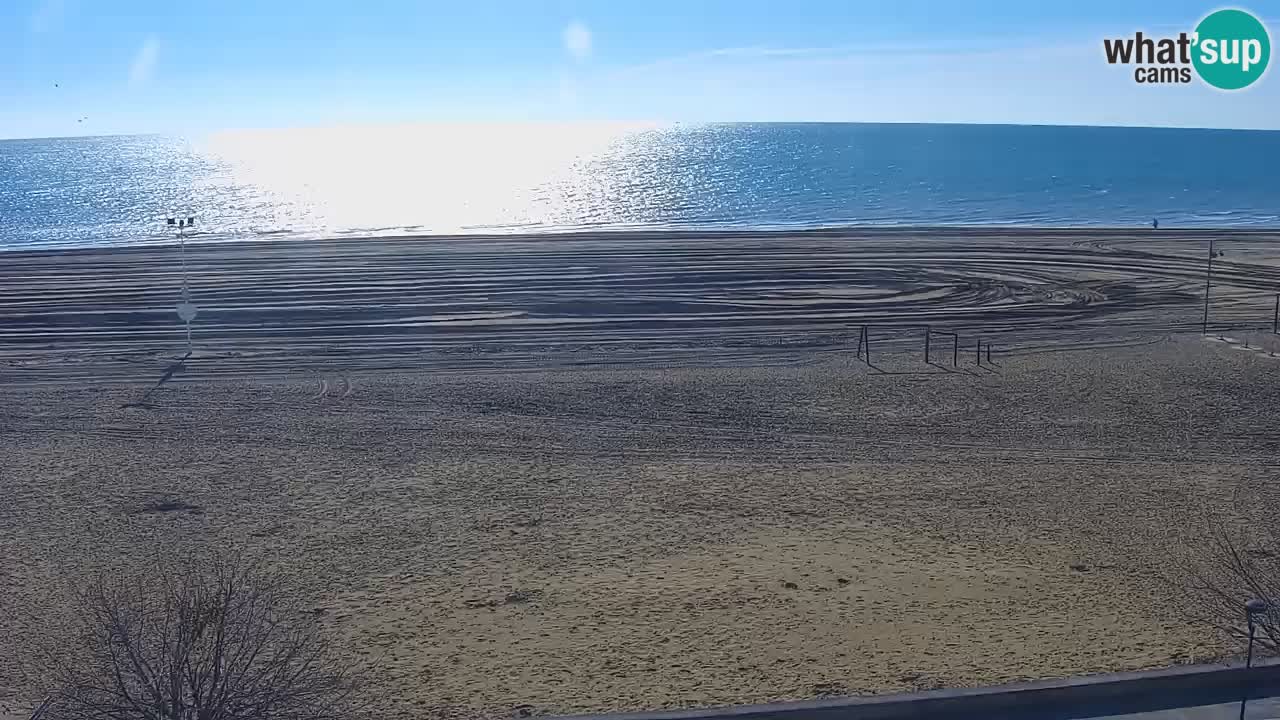 Webcam en vivo playa Bibione – vista desde Ashanti ApartHotel