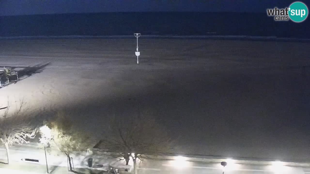 Webcam en vivo playa Bibione – vista desde Ashanti ApartHotel