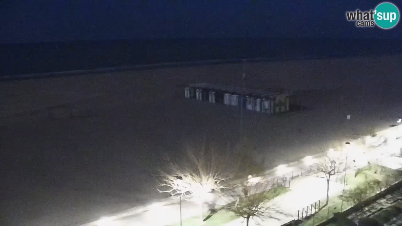 Webcam en vivo playa Bibione – vista desde Ashanti ApartHotel