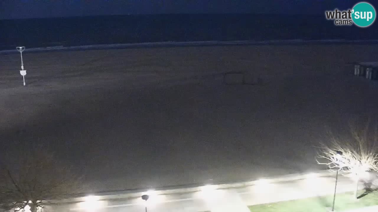 Webcam en vivo playa Bibione – vista desde Ashanti ApartHotel