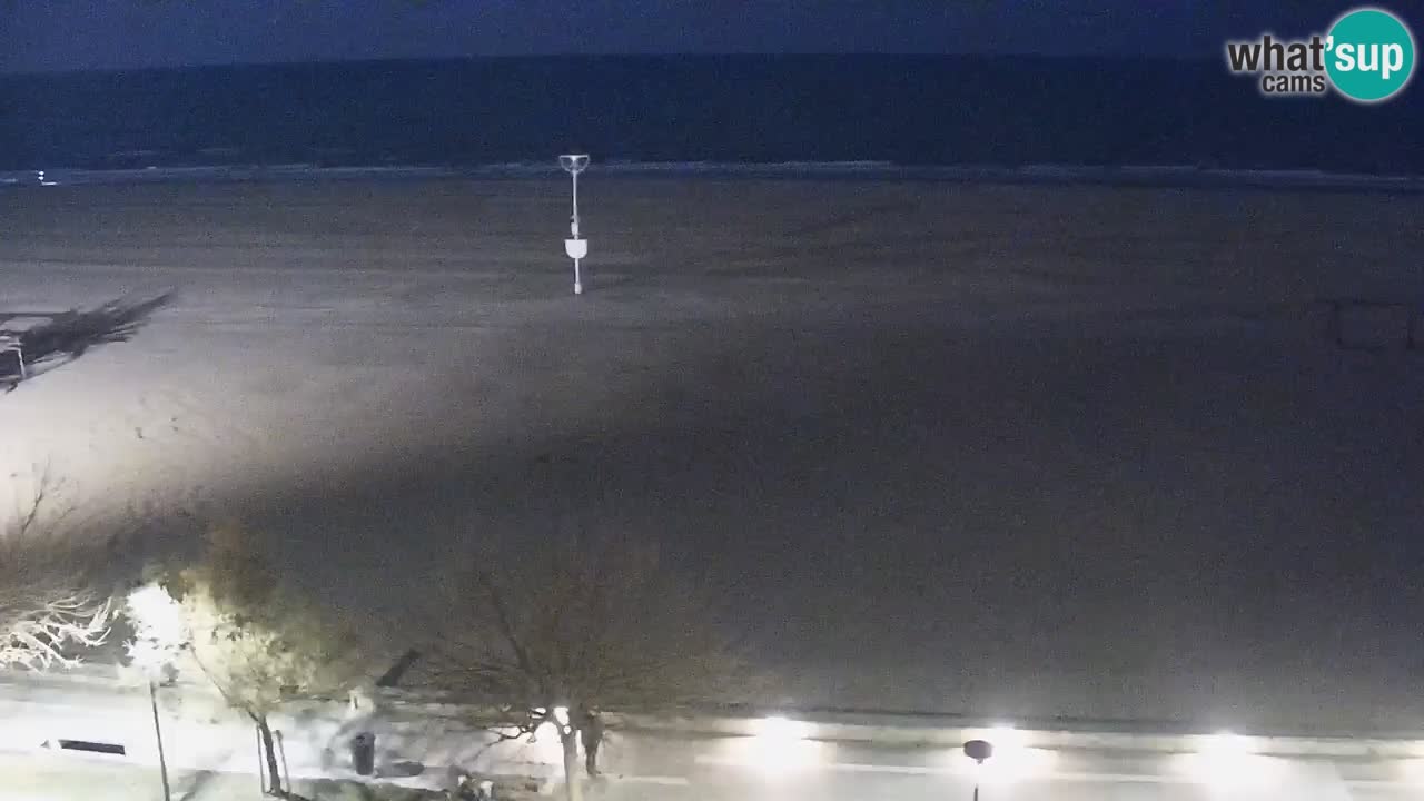 Webcam en vivo playa Bibione – vista desde Ashanti ApartHotel