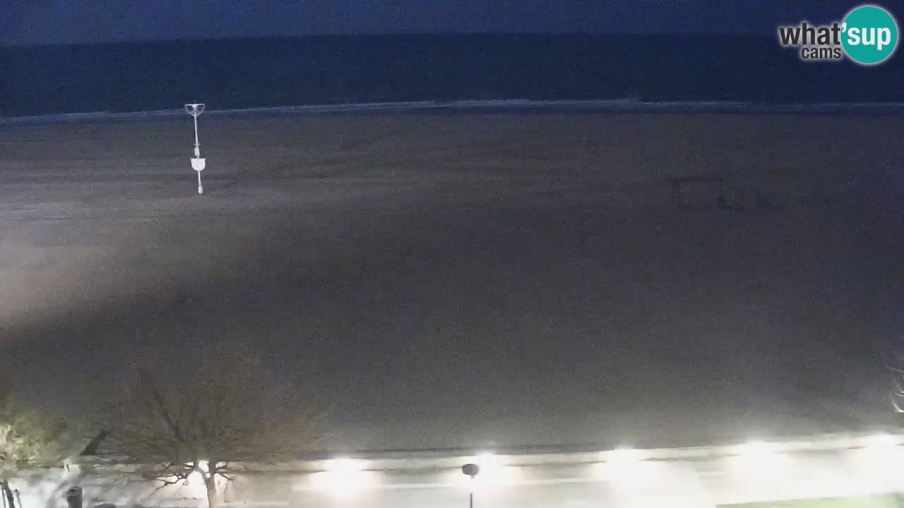 Webcam en vivo playa Bibione – vista desde Ashanti ApartHotel