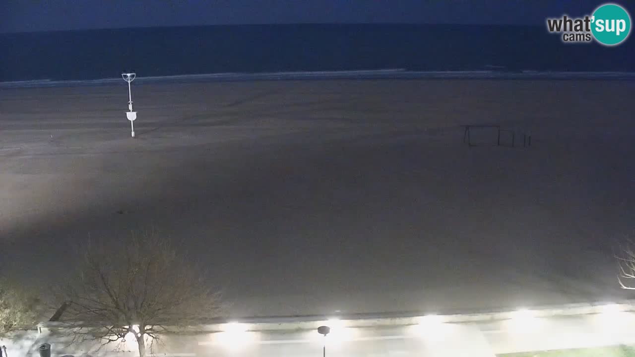 Webcam en vivo playa Bibione – vista desde Ashanti ApartHotel