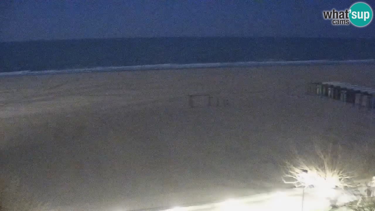 Webcam en vivo playa Bibione – vista desde Ashanti ApartHotel