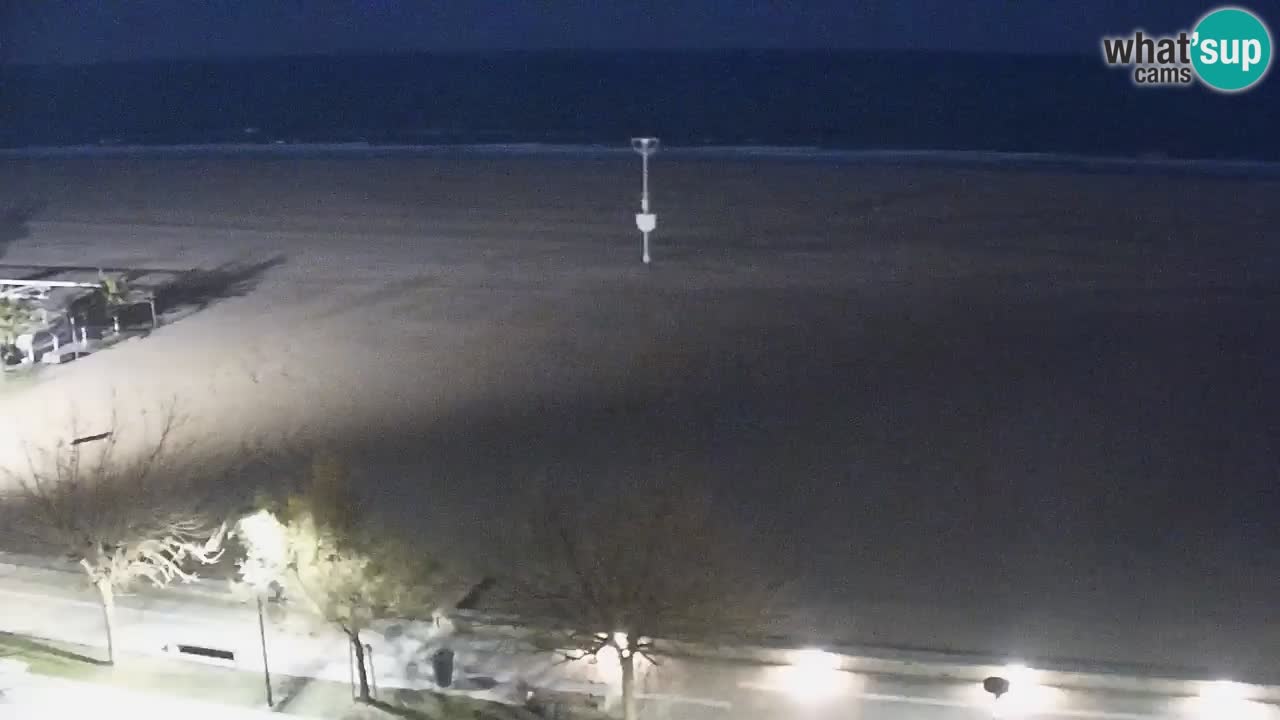 Webcam en vivo playa Bibione – vista desde Ashanti ApartHotel