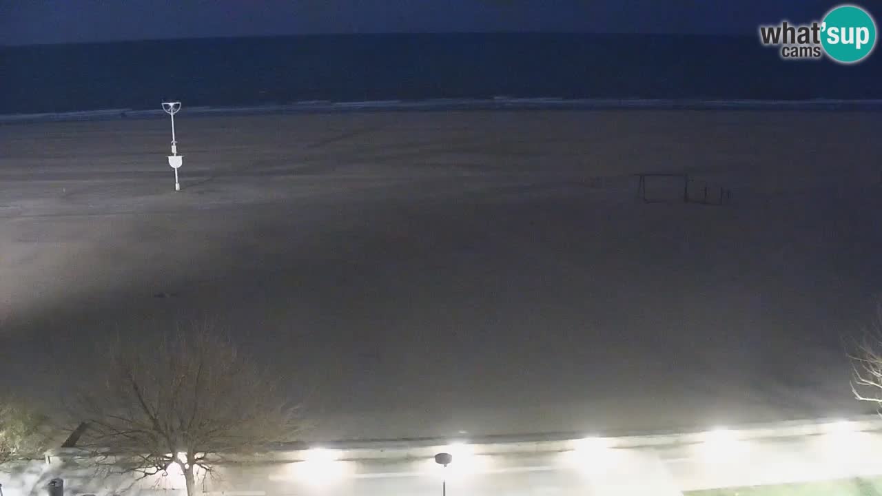 Webcam en vivo playa Bibione – vista desde Ashanti ApartHotel