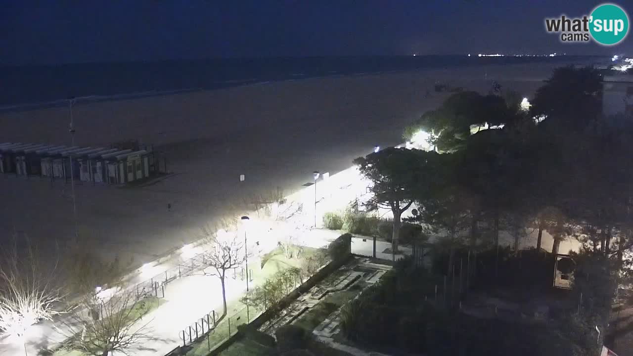 Live Webcam Bibione spiaggia – vista dall’Ashanti ApartHotel