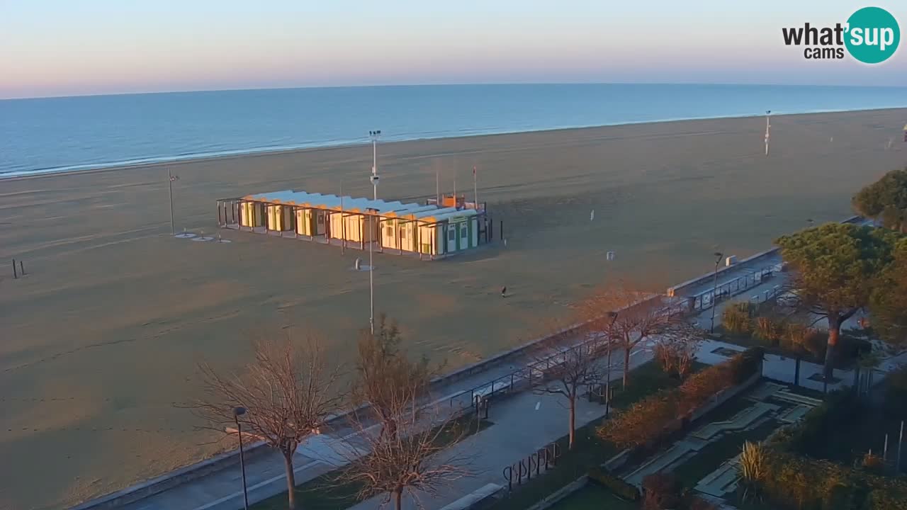 Live Webcam Bibione spiaggia – vista dall’Ashanti ApartHotel