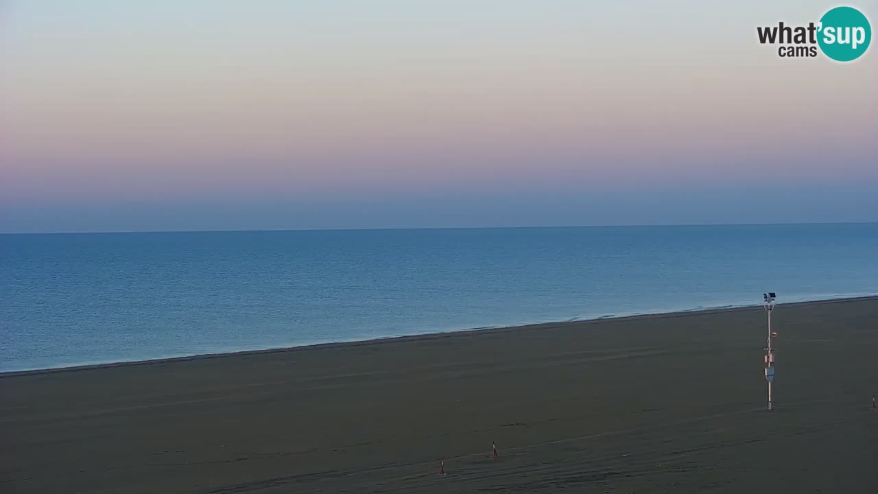 Web kamera Bibione plaža – pogled sa Ashanti ApartHotela