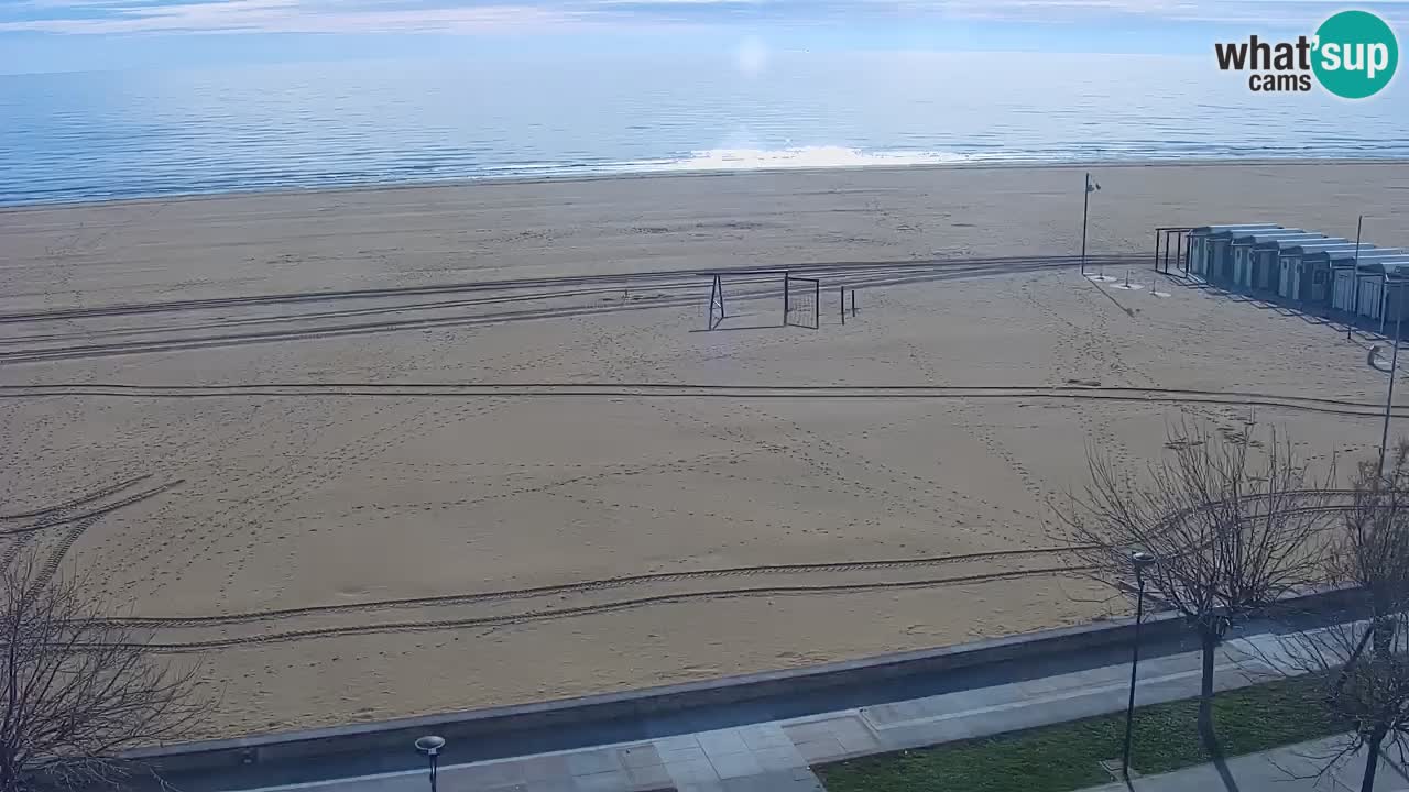 Webcam en vivo playa Bibione – vista desde Ashanti ApartHotel