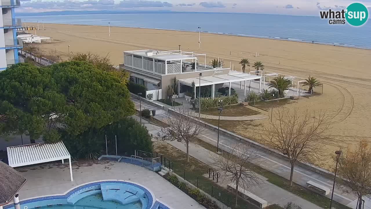 Live Webcam Bibione spiaggia – vista dall’Ashanti ApartHotel