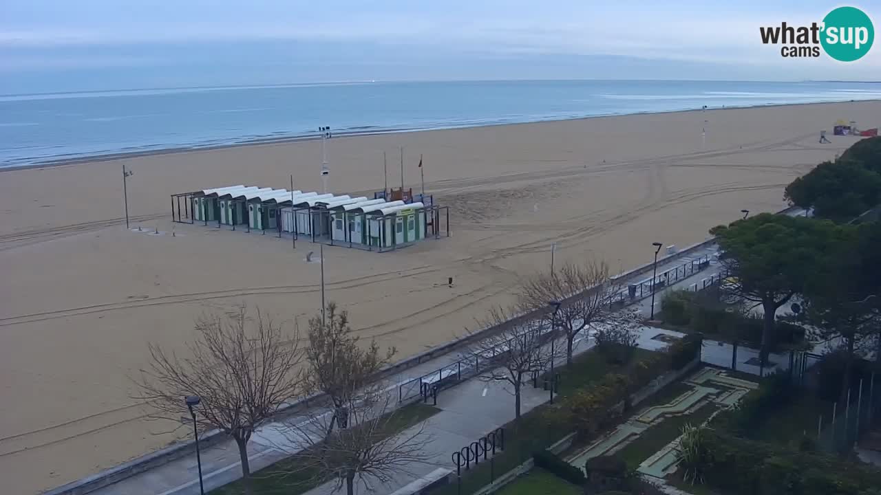 Live Webcam Bibione spiaggia – vista dall’Ashanti ApartHotel