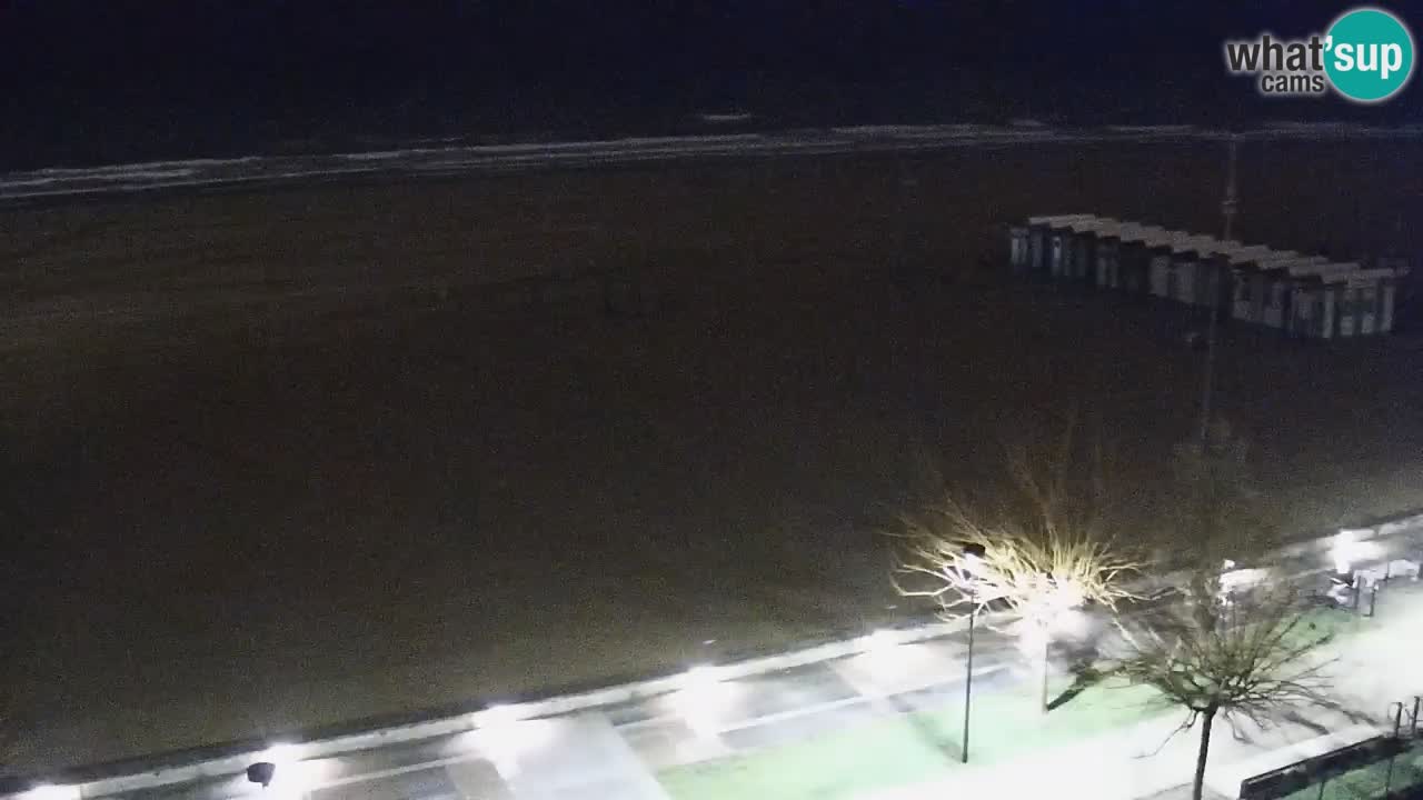 Webcam en vivo playa Bibione – vista desde Ashanti ApartHotel