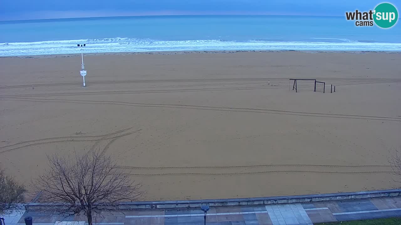 Webcam en vivo playa Bibione – vista desde Ashanti ApartHotel