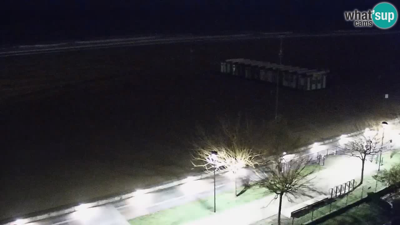 Webcam en vivo playa Bibione – vista desde Ashanti ApartHotel