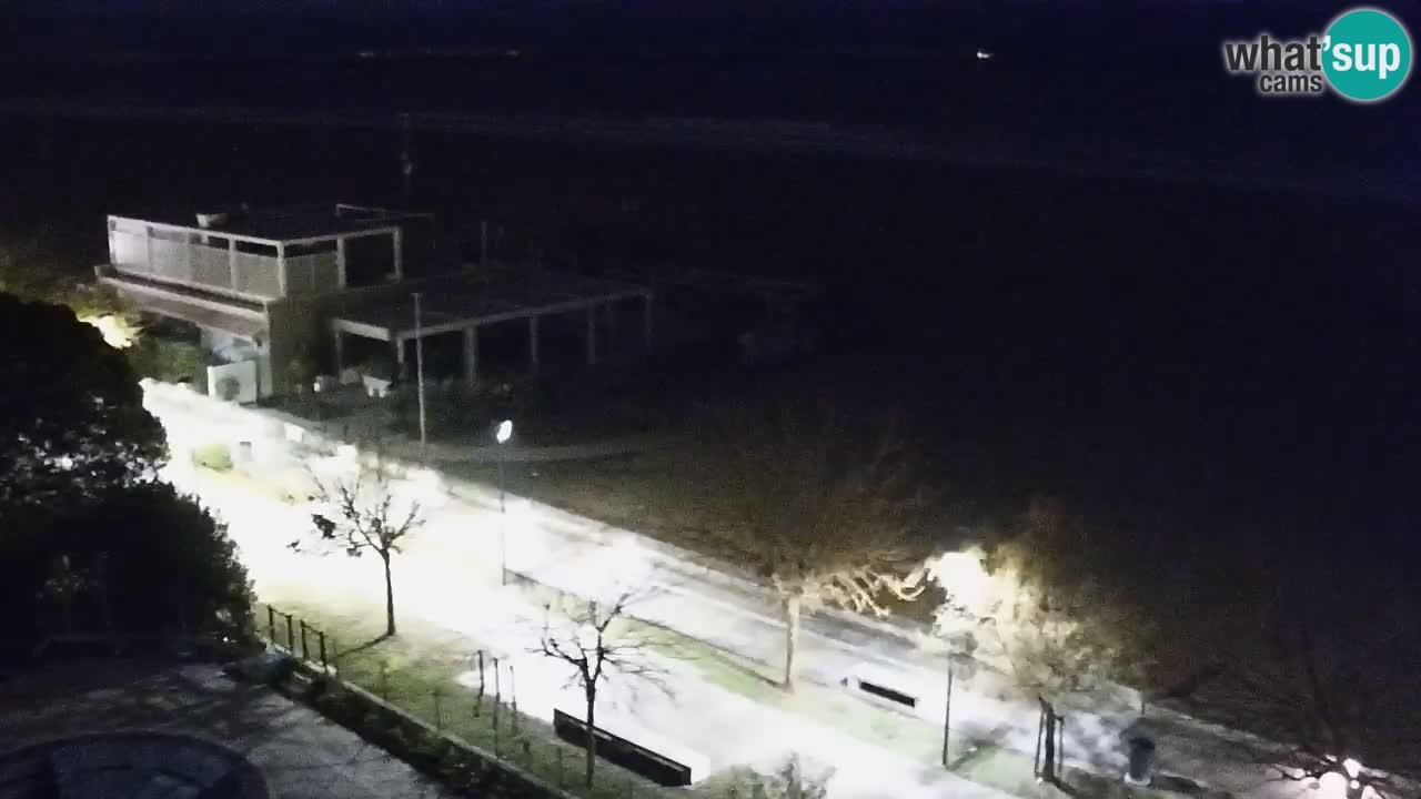 Webcam en vivo playa Bibione – vista desde Ashanti ApartHotel