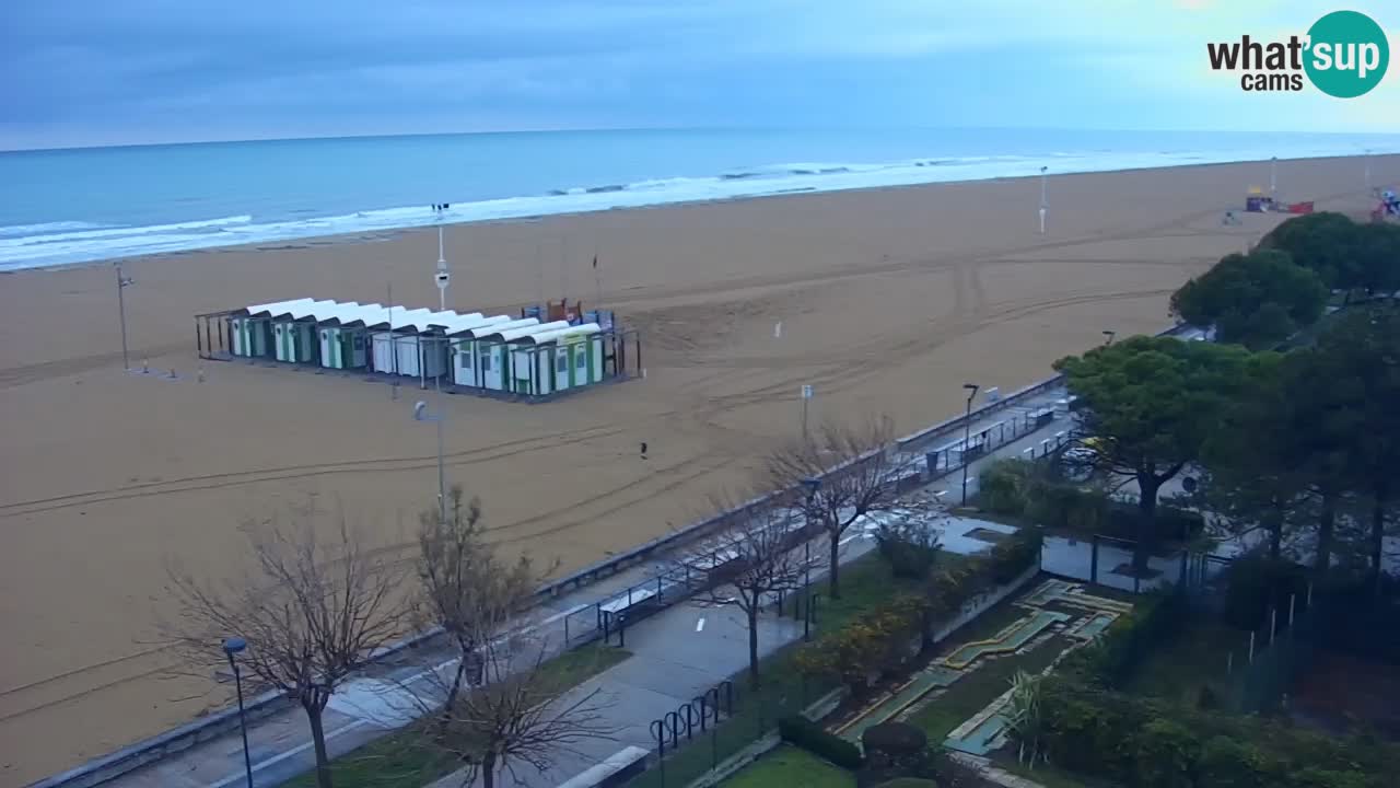 Live Webcam Bibione spiaggia – vista dall’Ashanti ApartHotel